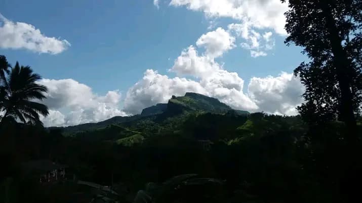 Mountain landscape near the Living Heritage project area
